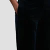 Alina-broek in midnight velvet Alina-broek in midnight velvet