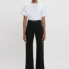 Alina stretchjeans in gewassen zwart