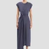 Aria midi-jurk in eclipse