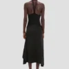 Asymmetrische midi-rok in zwart Asymmetrische midi-rok in zwart