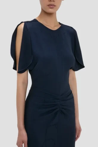 Bela midi-jurk in marineblauw Bela midi-jurk in marineblauw