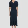 Bela midi-jurk in marineblauw