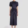 Bela midi-jurk in midnight Bela midi-jurk in midnight