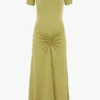Blaire midi-jurk in greenfinch