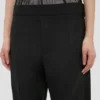 Broek met transparante panelen in zwart Broek met transparante panelen in zwart