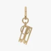 Charm-sleutelhanger in goud