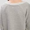 Constance-sweatshirt in grijs gemêleerd