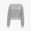 Constance-sweatshirt in grijs gemêleerd