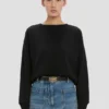 Constance-sweatshirt in zwart