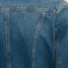 Denimjas in middenblauwe wassing
