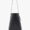 Dia bucket bag in marineblauw leer Dia bucket bag in marineblauw leer