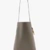 Dia-bucketbag van kiezelgrijs leer Dia-bucketbag van kiezelgrijs leer
