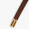 Dorian B Finite-riem in donkerbruin zacht leer Dorian B Finite-riem in donkerbruin zacht leer