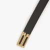 Dorian B Finite-riem in zwart zacht leer Dorian B Finite-riem in zwart zacht leer