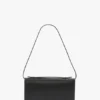 Dorian pochette in zwart leer