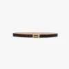 Dorian-riem van zwart glanzend leer Dorian-riem van zwart glanzend leer