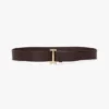Dorian-smokingriem van zacht bordeauxrood leer Dorian-smokingriem van zacht bordeauxrood leer