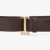 Dorian-smokingriem van zacht bordeauxrood leer Dorian-smokingriem van zacht bordeauxrood leer