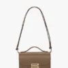Dorian-tas small in duifgrijs leer