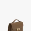 Dorian-tas small in duifgrijs leer