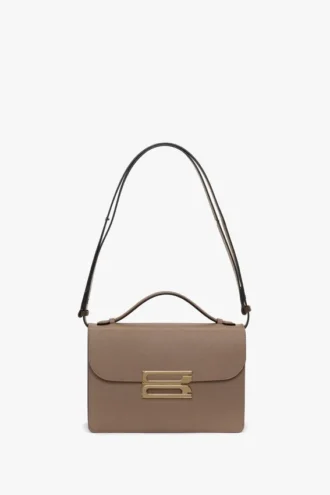 Dorian-tas van duifgrijs leer
