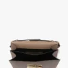 Dorian-tas van duifgrijs leer Dorian-tas van duifgrijs leer