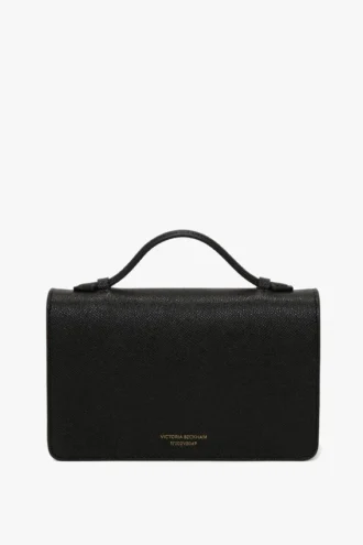 Dorian-tas van zwart leer