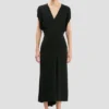 Edith midi-jurk in zwart Edith midi-jurk in zwart
