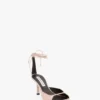 Eliza stiletto sandaal 75 in lichtroze leer Eliza stiletto sandaal 75 in lichtroze leer