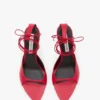 Eliza stiletto sandaal 75 in rood leer Eliza stiletto sandaal 75 in rood leer
