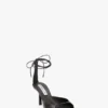 Eliza stiletto sandaal 75 in zwart leer Eliza stiletto sandaal 75 in zwart leer