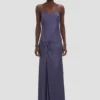 Gedrapeerde cami-jurk in Eclipse Gedrapeerde cami-jurk in Eclipse
