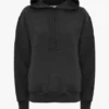 Hoodie met geborduurd logo in zwart Hoodie met geborduurd logo in zwart