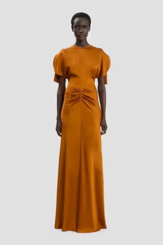 Isabella-jurk in brons