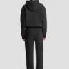 Hoodie met geborduurd logo in zwart Hoodie met geborduurd logo in zwart