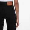 Julia stretchjeans in gewassen zwart