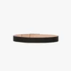 Jumbo Dorian-riem in zwart generfd leer