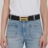 Jumbo Dorian-riem in zwart leer
