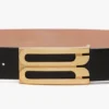 Jumbo Dorian-riem in zwart leer