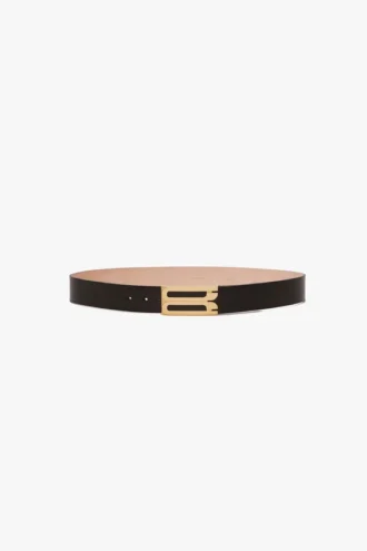 Jumbo Dorian-riem in zwart leer