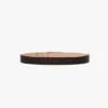 Jumbo Dorian-riem in zwart leer