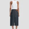 Kick pocket denim rok in lichte wassing Kick pocket denim rok in lichte wassing