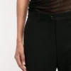 Klassieke, getailleerde broek in zwart