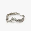 Kristallen choker in zilver Kristallen choker in zilver