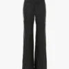 Leren Alina-broek in zwart