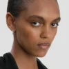 Medium Pava-oorbellen met kristallen