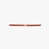Micro Dorian-riem van bruin leer Micro Dorian-riem van bruin leer