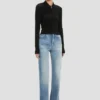 Mila top in zwart