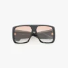 Oversized zacht vierkant acetaat montuur in blauw