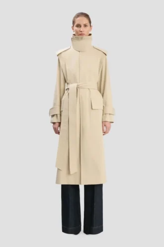 Philippa trenchcoat in beige